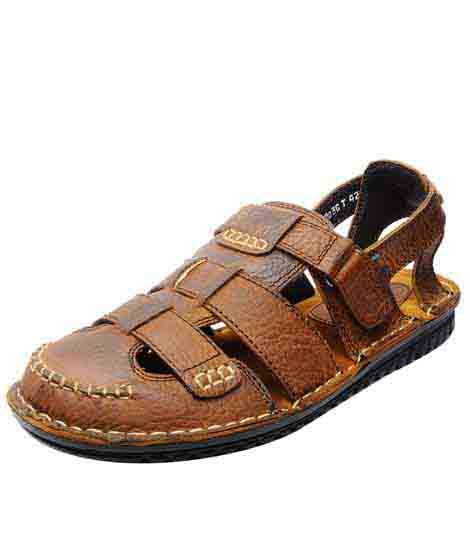 Dario Tan Leather Casual Sandals