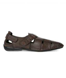 New Fisher Brown Leather Casual Shoes