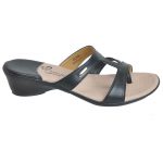 Freya Women's Classy Sandal Slippers - Black