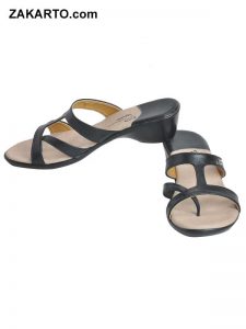 Freya Women's Classy Sandal Slippers - Black