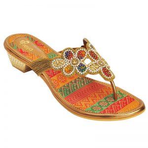 Freya Women's Classy Sandal Slippers - Gold