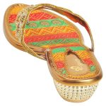 Freya Women's Classy Sandal Slippers - Gold