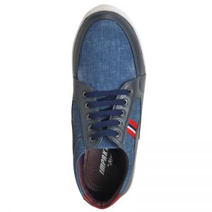 Impakto Men's Casual Shoes - Grey & Blue