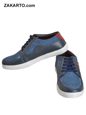 Impakto Men's Casual Shoes - Grey & Blue