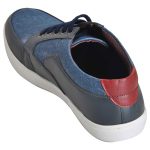 Impakto Men's Casual Shoes - Grey & Blue