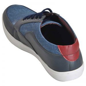 Impakto Men's Casual Shoes - Grey & Blue