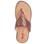 Ajanta Women's Classy Sandal Slippers - Maroon