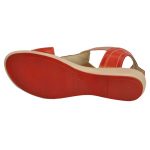 Freya Women's Salwar Sandals - Red