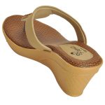 Freya Women's Classy Sandal Slippers - Brown & Beige