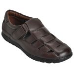 Ajanta Casual Office Sandals - Brown