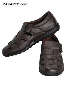 Ajanta Casual Office Sandals - Brown