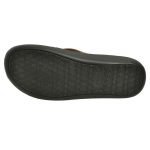 Ajanta Men's Classy Sandal Slipper - Black & Tan