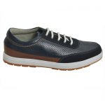 Impakto Men's Casual Shoes - Blue & Brown