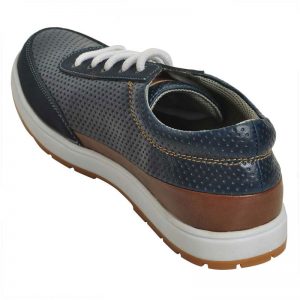Impakto Men's Casual Shoes - Blue & Brown