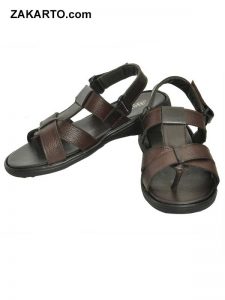 Ajanta Men's Classy Sandal Slipper - Brown