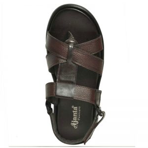 Ajanta Men's Classy Sandal Slipper - Brown