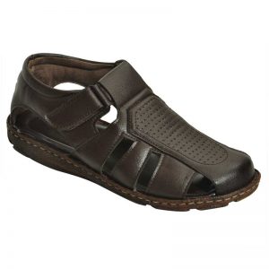 Ajanta Men's Classy Sandal Slipper - Black