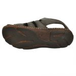 Ajanta Men's Classy Sandal Slipper - Black