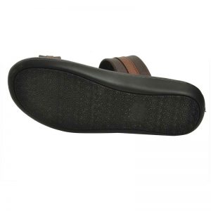 Ajanta Men's Classy Sandal Slipper - Brown & Black