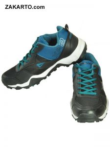 Impakto Men's Sports Shoe - Black & Blue