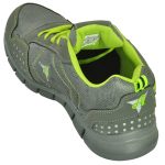 Ajanta Men's Sports Shoe - Grey & Green