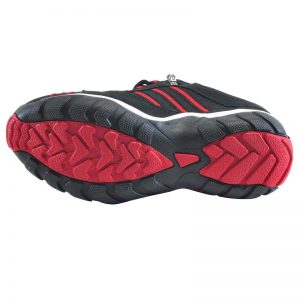 Ajanta Men's Sports Shoes - Black & Red