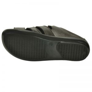 Ajanta Men's Classy Sandal Slipper - Black