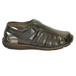 Ajanta Men's Classy Sandal Slipper - Black