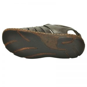 Ajanta Men's Classy Sandal Slipper - Black