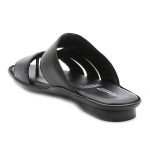 Ajanta Men's Classy Sandal Slippers - Black