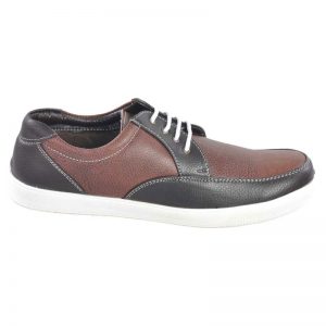 Ajanta Men's Casual Shoes - Brown & Black