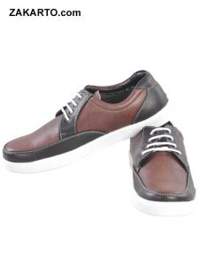 Ajanta Men's Casual Shoes - Brown & Black