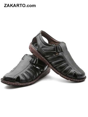 Ajanta Men's Sandals - Black