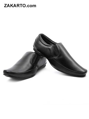 Ajanta Men's Formal Shoes - Black