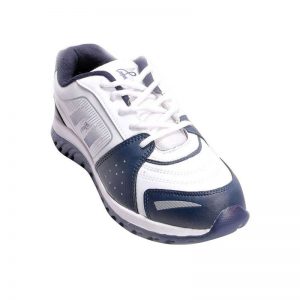 Ajanta Men's Sports Shoes - White & Blue