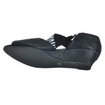 Ajanta Women's Salwar Sandal - Black