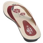 Women's Red Colour Synthetic Sandals