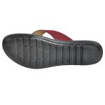 Women's Red Colour Synthetic Sandals