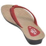 Women's Cherry Colour Synthetic Sandals