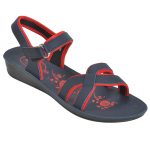 Women's Red Colour Synthetic Sandals