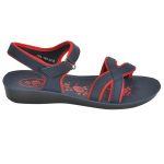 Women's Red Colour Synthetic Sandals