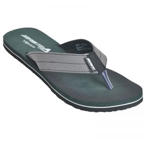 Men's Olive Colour Canvas Flip Flops