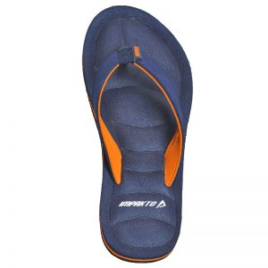 Men's Blue Colour Canvas Flip Flops