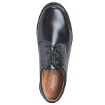 Men's Black Colour Synthetic Leather Oxford Boots
