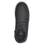Kid's Black Colour Canvas Canvas Shoes