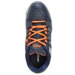 Men's Navy Blue Colour Synthetic & Mesh Sneakers