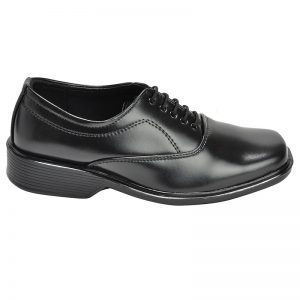 Men's Black Colour Synthetic Leather Brogues