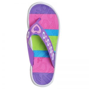 Women's Violet Colour PVC Flip Flops