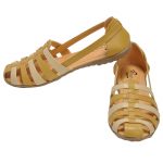 Women's Beige & Yellow Colour Airmax Jelly Shoes