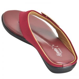 Women's Cherry Colour PU Synthetic Sandals